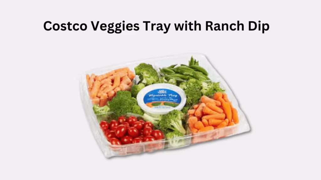 Costco Vegetable Tray Features