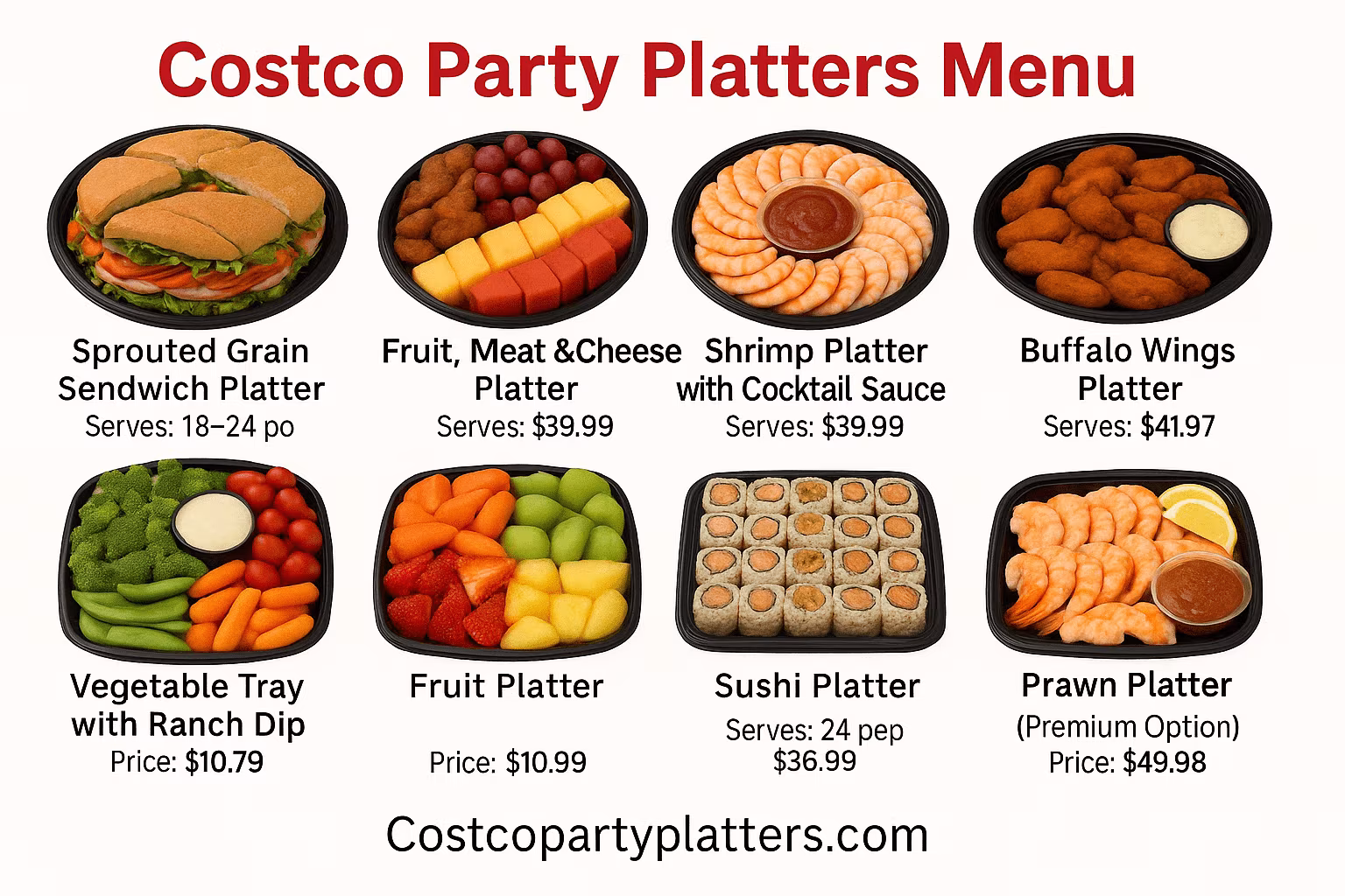 costco party platters